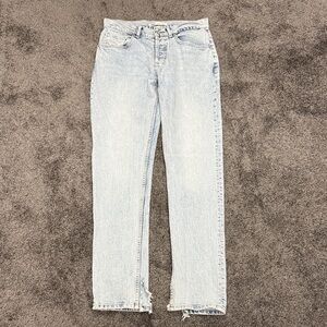 Zara Men’s Light Blue Straight Leg Jeans